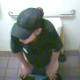 Somebody secretly recorded a female fast food employee taking a shit while on the job. Video & audio is of flawed quality due to limitations of the camera equipment. Hope she washed her hands!